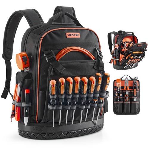 Vevor tool backpack pockets - tool,