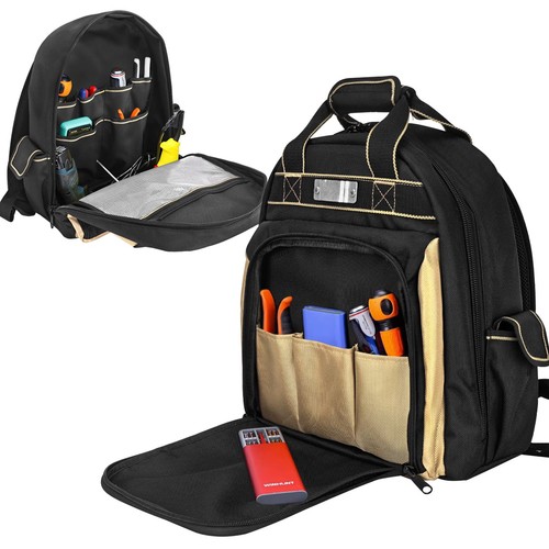 Tool backpack multi pocket - tool,