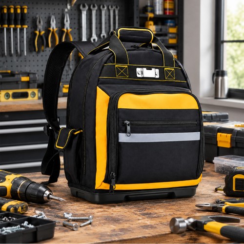 Large capacity tool backpack - large,