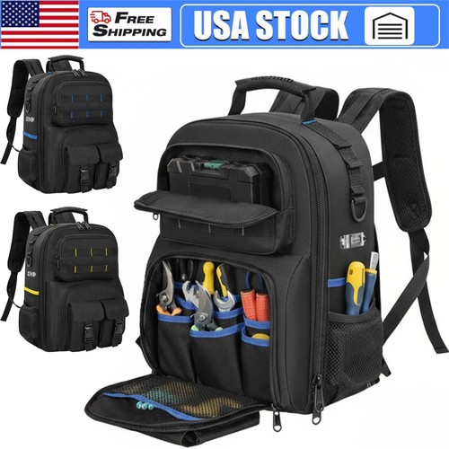 Back pack tool bag - bag, pockets