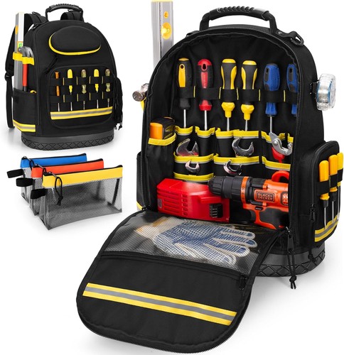 Tool backpack with hard - tool,