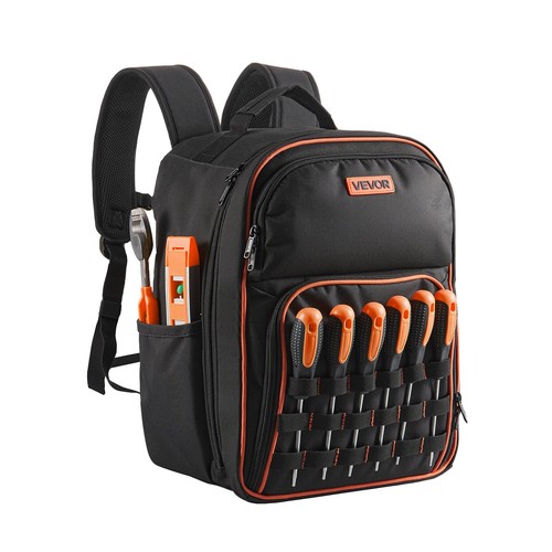 Tool backpack pockets - backpack,