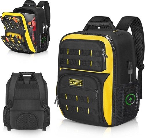 Heavy duty tool backpack - in,
